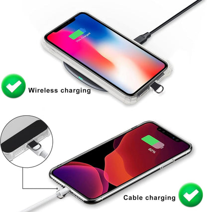 Handyband Pads, 2 Stück Selbstklebende Telefon Patch Ersatz Handy Band Zubehör, Silberne D-Schließe Handy-Tether Tabs für alle Smartphones Schwarz