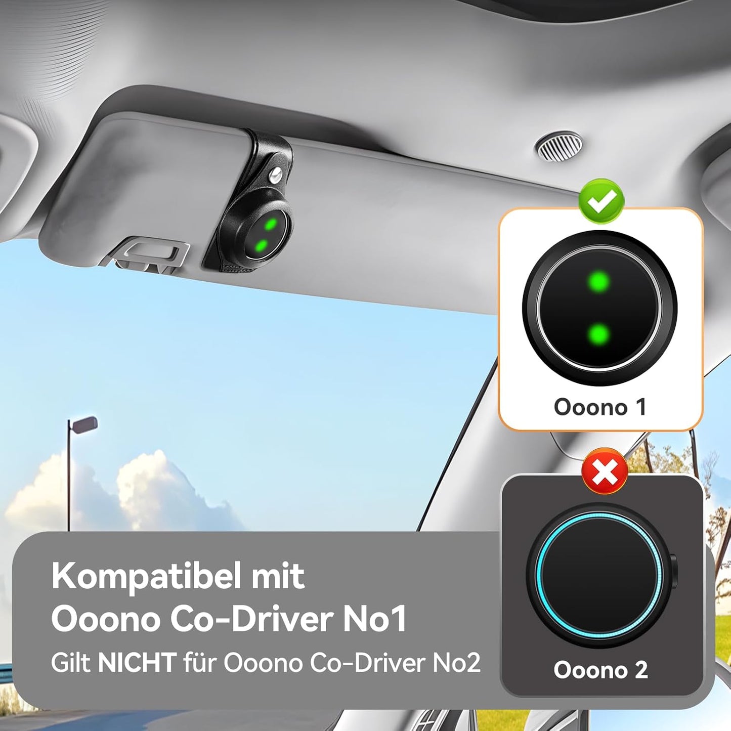 Sonnenblende Auto Halterung Kompatibel